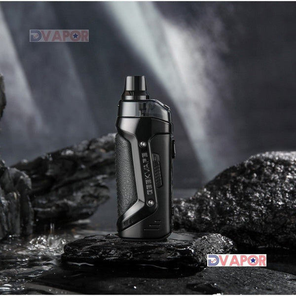 GeekVape B60 Aegis Boost 2 full kit with 2000mAh battery, compact vape device with ergonomic design and adjustable airflow.