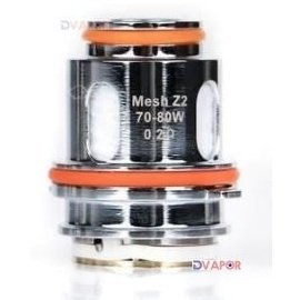 GeekVape Z Series replacement coils for vape devices, showing multiple coil heads in a clear image.