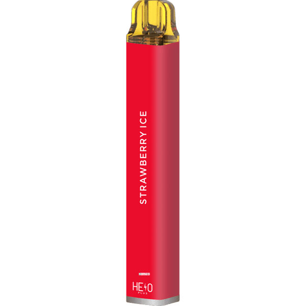 Disposable Melo Labs Helo Plus Caffeinated Zero Nicotine Vape with 800 puffs and 0% nicotine, featuring a sleek design.