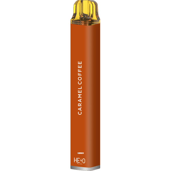 Melo Labs Helo Plus Caffeinated Zero Nicotine Vape disposable with 800 puffs and 0% nicotine, featuring a sleek design.