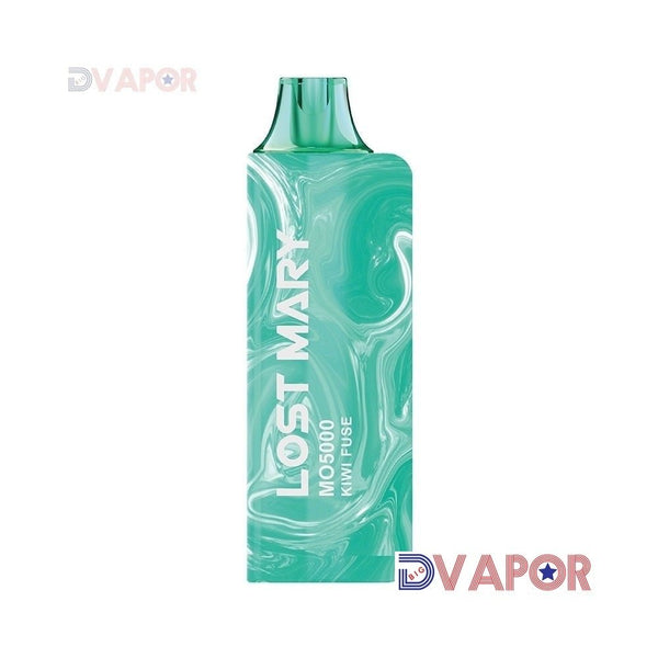 Lost Mary MO5000 disposable vape device with sleek design and colorful branding, designed for easy use and portable vaping.