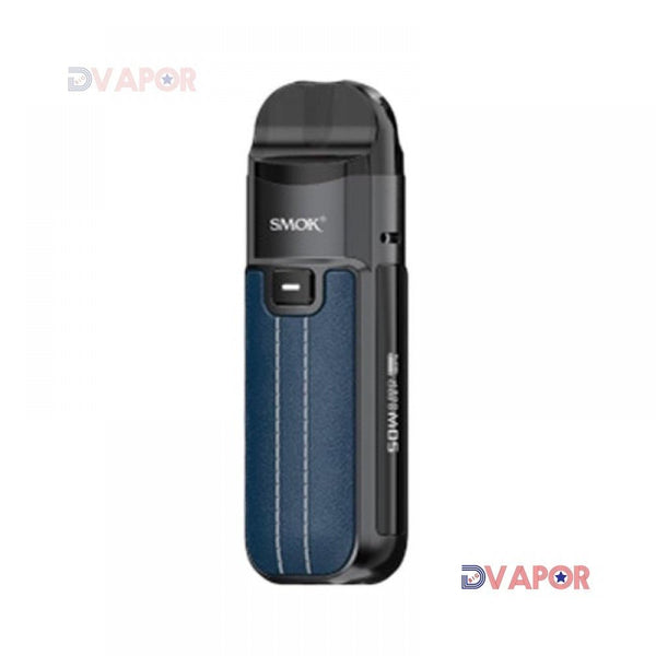 SMOK NORD 50 Watt Kit with vape device, tank, and accessories, showcasing its compact design and sleek finish.