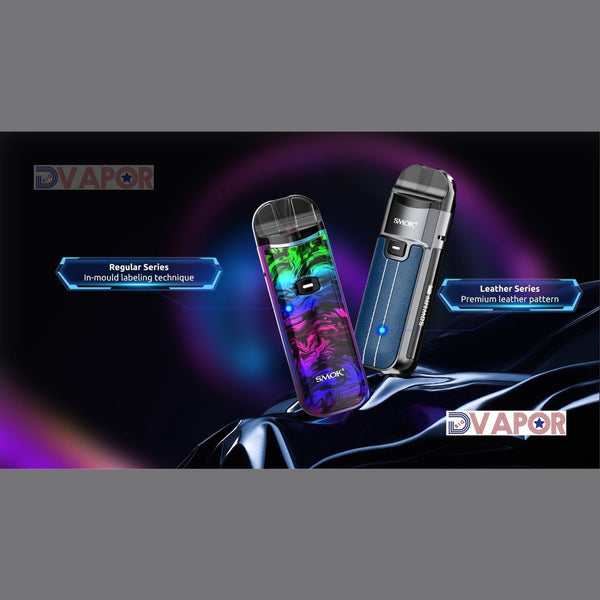 SMOK NORD 50 Watt Kit with mod, tank, and accessories, showcasing the compact, sleek design of this vaping hardware set.
