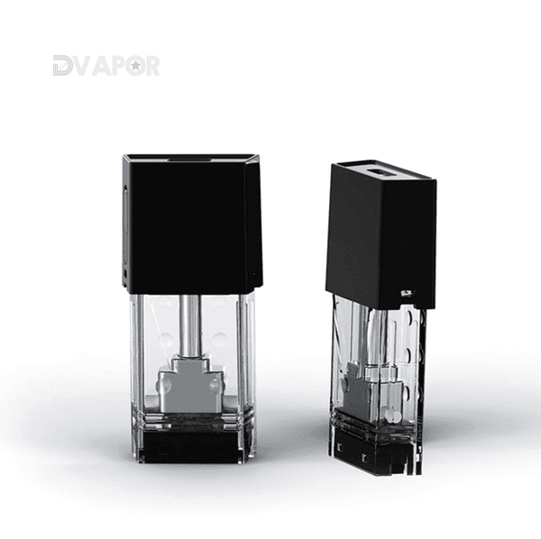 SMOK Fit Replacement Cartridge Pods for vape devices, 3-pack, showing sleek, refillable vape pod design with mouthpiece and e-liquid chamber.