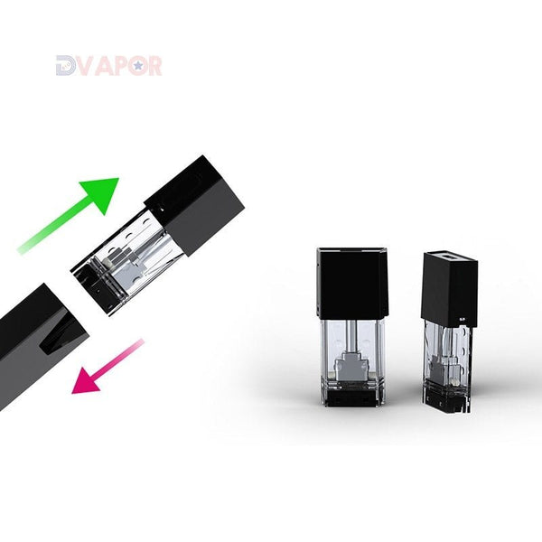 SMOK Fit Replacement Cartridge Pods for vape devices, set of 3, compatible with SMOK vape kits, easy to install and refill.