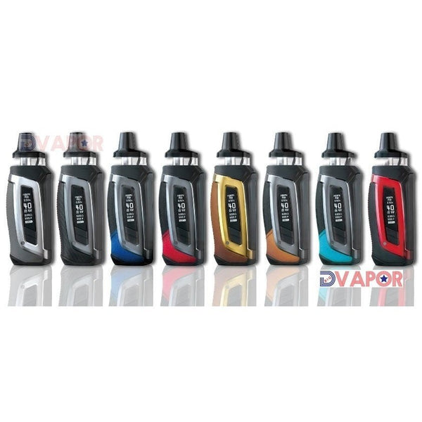 SMOK Morph Pod-40 vaporizer kit with sleek mod design, featuring adjustable airflow and compact hardware for vaping.