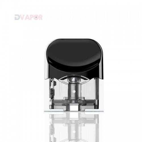 SMOK Nord replacement vape pod with two coils, designed for easy refilling and optimal flavor in compatible vape devices.