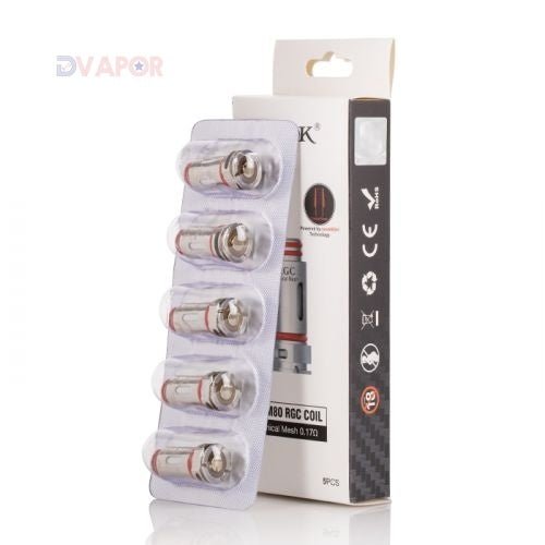 SMOK RPM80 RGC Conical Mesh Coils, 5-pack, vape replacement parts, designed for smooth airflow and enhanced flavor.