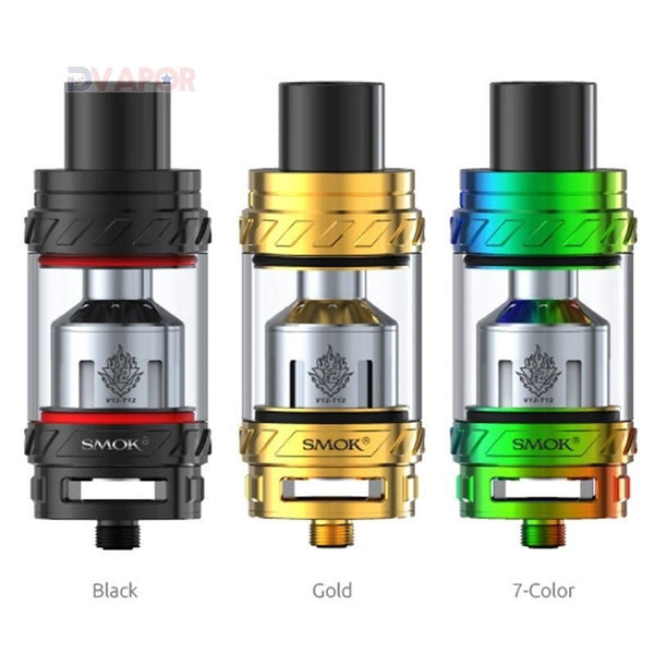 SMOK TFV12 Prince Beast King Tank full kit with vape parts, including the tank, coils, and accessories for vaping.