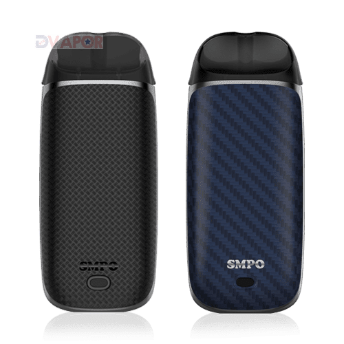 SMPO Pod Complete Starter Kit with hardware components and accessories for vaping, featuring compact design and user-friendly setup.
