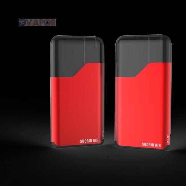 Suorin Air Kit ultra-compact e-cigarette hardware with sleek design and removable pod for vaping convenience.