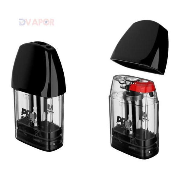 UWELL Caliburn A2 0.9 Ohm Mesh Pod Cartridge pack of four, vape part for refillable pod system, compatible with Caliburn A2.
