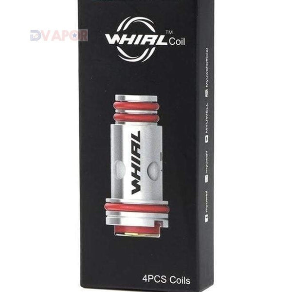 UWELL Whirl replacement coils, 4-pack, compatible vape parts for smooth vaping experience.