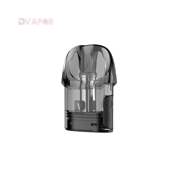 Vaporesso Osmall regular 1.2 Ohm vape pods, 2-pack, compatible with Vaporesso Osmall vape device, shown with clear pod design.