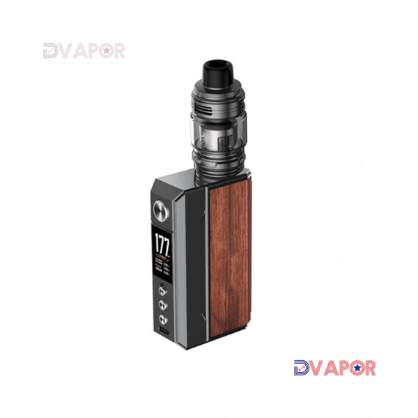 VooPoo Drag 4 Kit with UFORCE-L Tank showcasing the complete vaping hardware set with sleek design and adjustable airflow