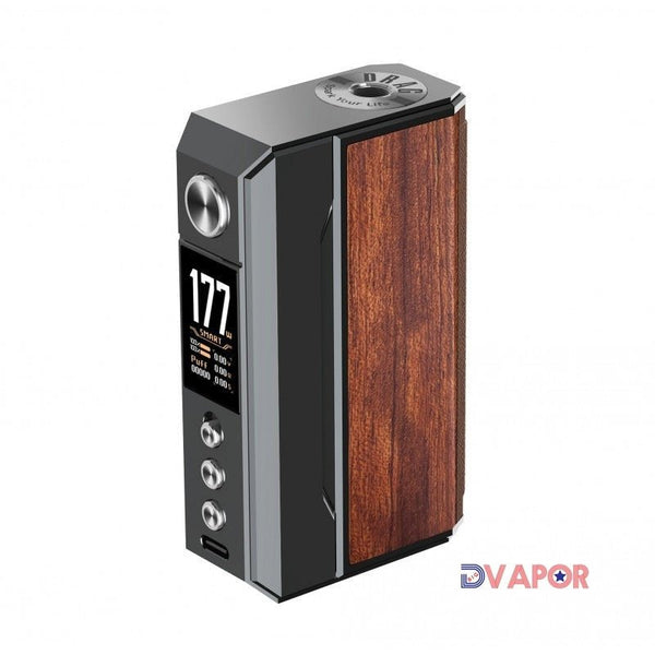 VooPoo Drag 4 mod only, black and silver vaping hardware with sleek design and textured grip, designed for advanced vaping.
